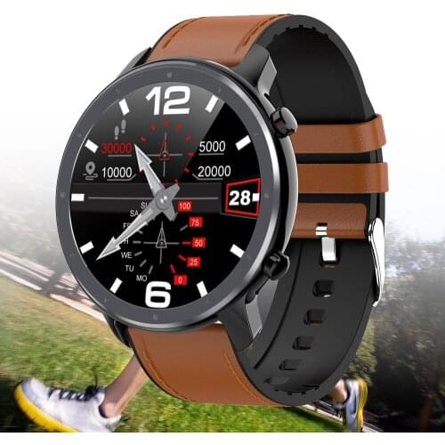 New Fitness Sport Smart Watch Men ECG+PPG Heart Rate Blood Pressure Monitor IP68 Waterproof Weather Smartwatch VS DT78 L5 L8 L7
