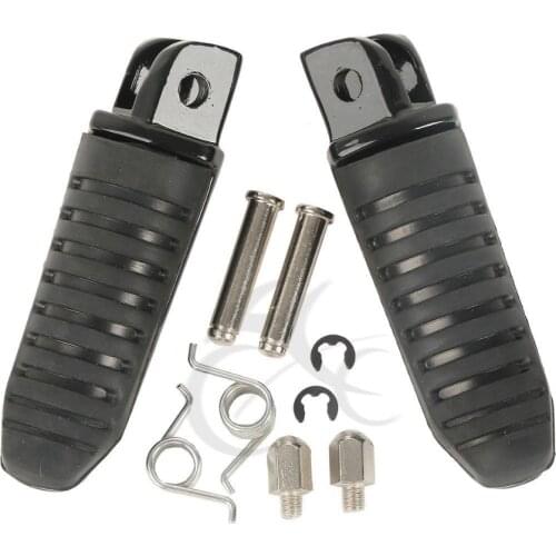 Motorcycle Foot Pegs Front Footrest for Suzuki GSX1300R GSX 1300 Hayabusa 1999-2012 Hayabusa 99-12 V-Strom 650 DL1000