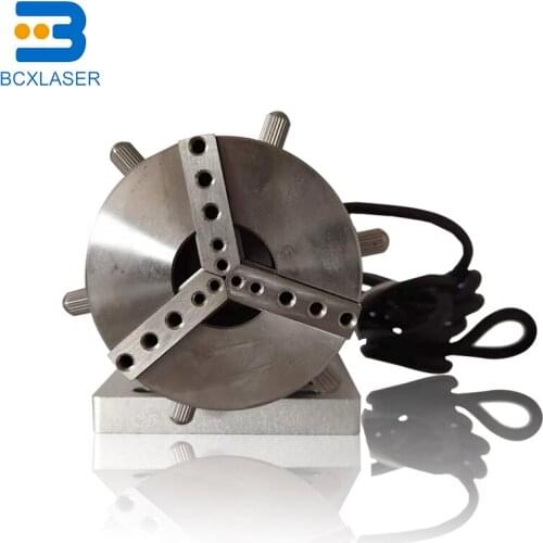 Rotary fixture for laser marking machine Rotation fixture for laser engraving