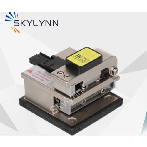 Skylynn Fiber Cleaver TK-711, FTTH Fiber Optic Cleaver 48000 Times Life Span High Quality Fiber Cutter