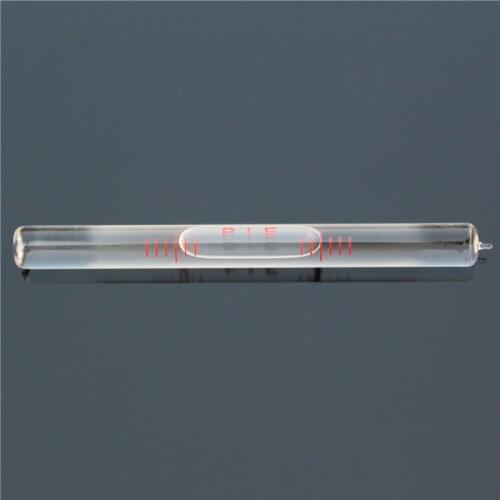HACCURY Glass tubular Level Bubble Spirit Level Measuring Instrument 10x100mm 0.6mm/m