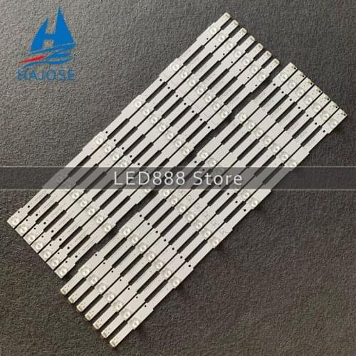 LED Backlight strip 12 lamp For Philips 55"TV LB55037 55PUH6400/88 55PUK6400/12 TPT550J1-QVN03.U 55PUX6400 EVTLBM550P0601 R L