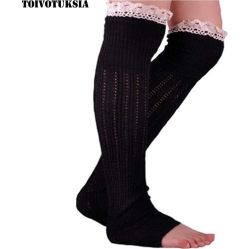 TOIVOTUKSIA Women's Knitted Leggings