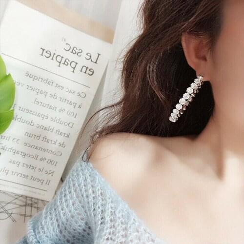 Gorgeous Alloy Hoop Earring for Women Jewelry Gift Free Shipping A Pair/set