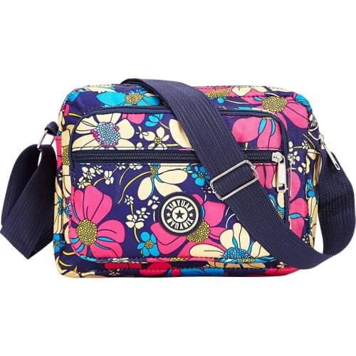 Waterproof Nylon Messenger Bags Women Mother Bag Fashion Women Single Shoulder Bag Crossbody Casual Handbags