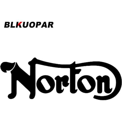 BLKUOPAR for Norton Tank Logo Car Stickers Waterproof Decals Creative Air Conditioner JDM Accessoires Windshield Funny Decor