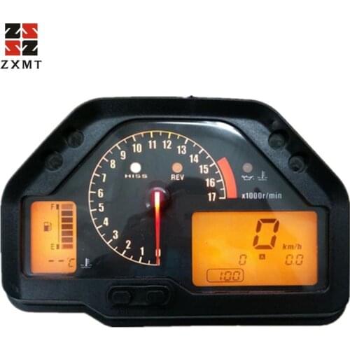 ZXMOTO LCD KM/H Speedometer Gauges Cluster Tachometer Odometer Instrument Assembly For CBR600 RR 2003-2006 F5 03 04 EU Version