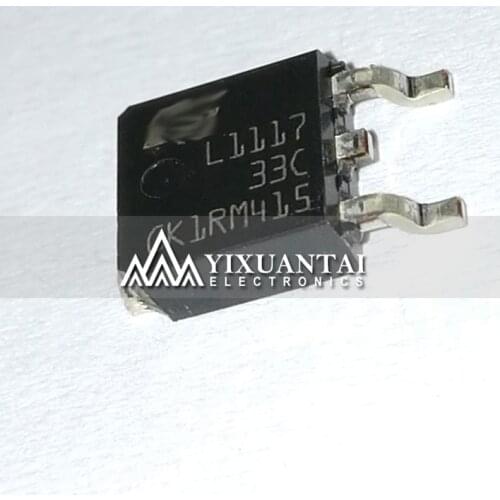 10pcs/lot 50pcs/lot 100pcs/lot Free shipping 100% origina LD1117DT33TR L1117 33C TO252