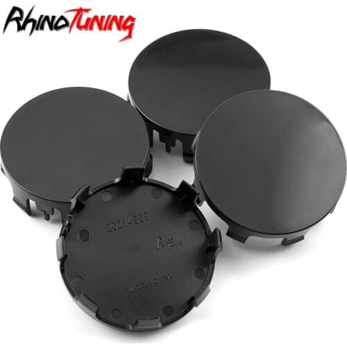4pcs 57mm Car Wheels Center Hub Caps Black Hood Cover Fit for Lincoln 1995-2002 Mark Series 3718/3719 G769B Car Rims