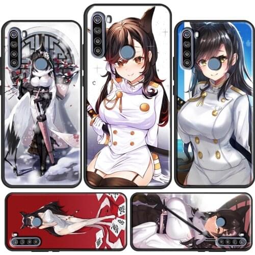 Atago Azur Lane anime Case For Xiaomi Redmi Note 9 Pro 9S Note 8 Pro 8T 7 Cover For Redmi 9 A 8 9C K30 Ultra