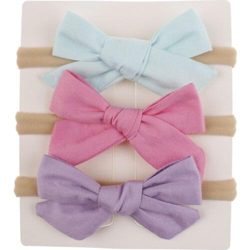 Kid Girl Baby Toddler Bowknot Headband Hair Band Accessories Headwear For Infant baby girl hair accessories