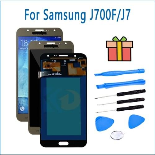 Cell Phone Scree For Samsung Galacy J7 2015 J700F Display For Samsung J700 J700F Touch Screen Replacement For Samsung J700 LCD