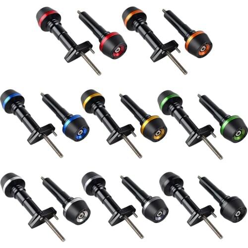 H2CNC Motorcycle Frame Slider Guard Crash Protector For Suzuki SV650 2016 2017 SFV650 2009 2010 2011 2012 2013 2014 2015 2016