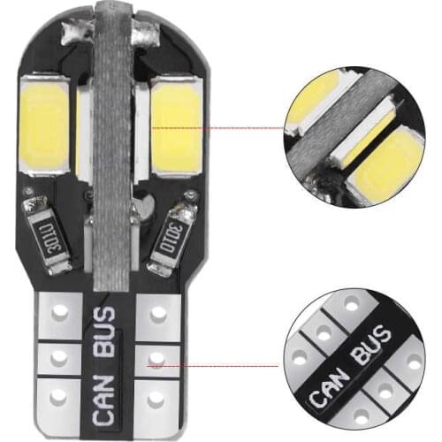 2Pcs/Lot T10 W5W 194 921168 5630 8SMD Led Canbus No Error Bulb Turn Signal Switchback Light Dyoung Car Lights Manufacturer 2020