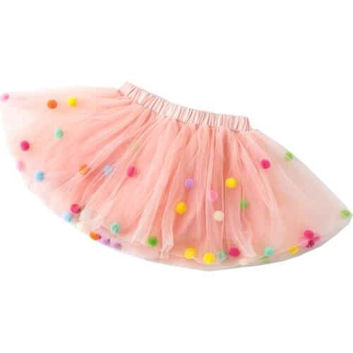 New Puffy Short Children Petticoat Tulle Vintage Underskirt Rockabilly Tutu for Dance Party