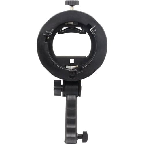 S-type Bracket Bowens S Mount Holder for Speedlite Flash Snoot Softbox Honeycomb